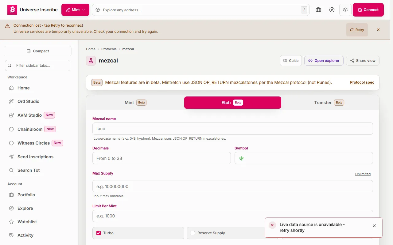 Step 1 of Etch a Rune on Mezcal walkthrough