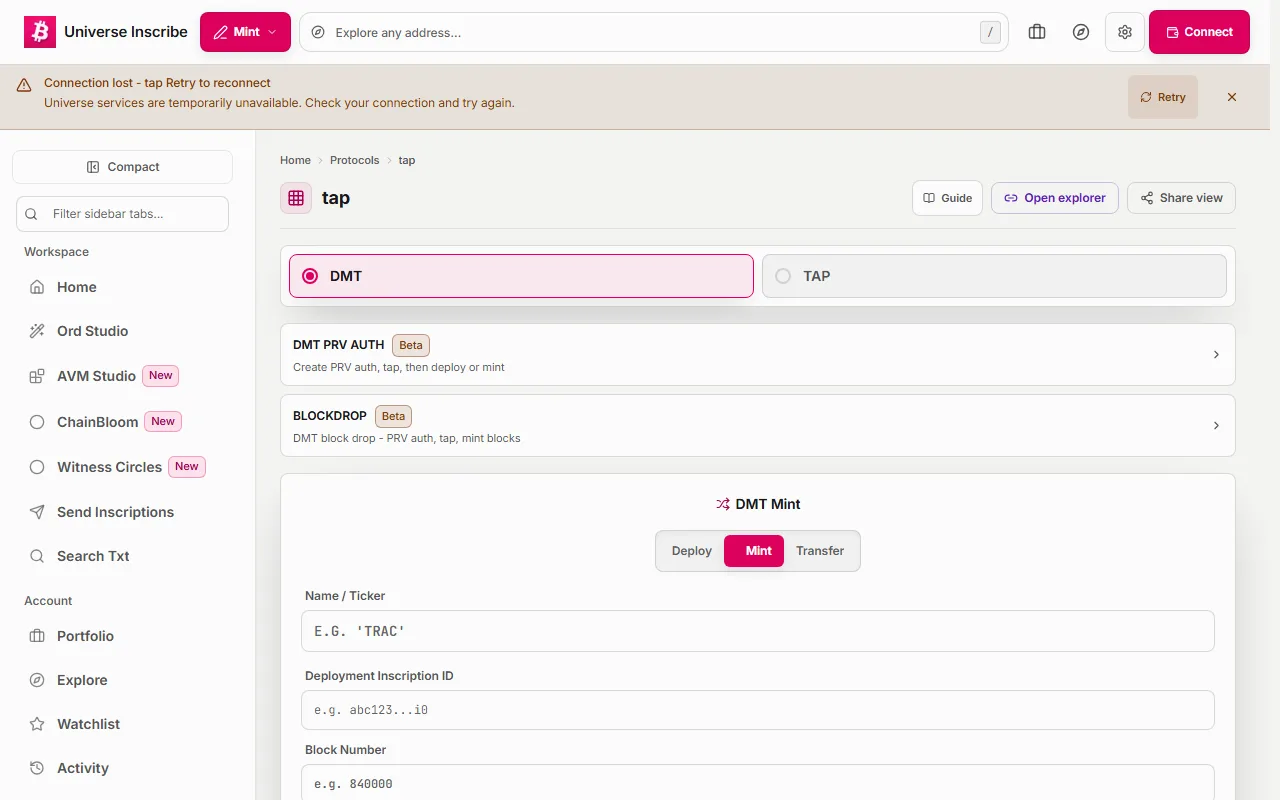 Step 3 of Mint TAP walkthrough